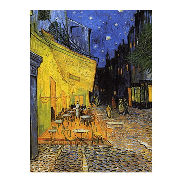Vincent van Gogh reprodukcija Cafe Terrace, 40 x 30 cm