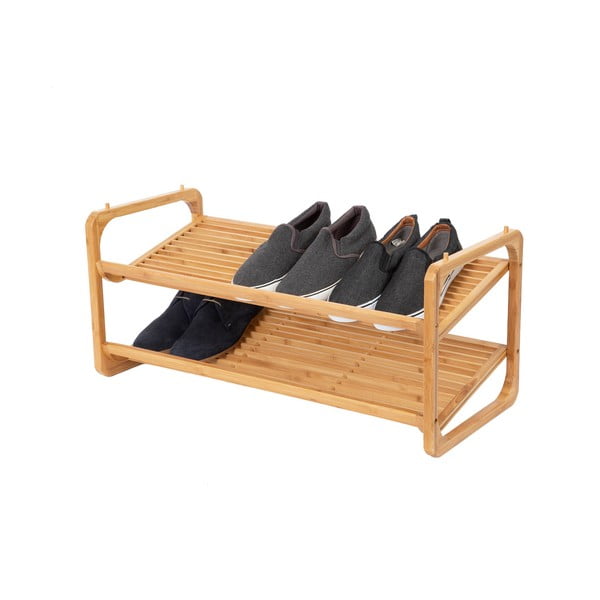 Kompaktiška bambukinė batų dėžė Welly