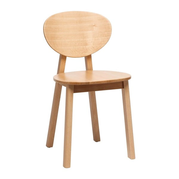 2 bukmedžio medienos valgomojo kėdžių rinkinys Bonami Selection Milo