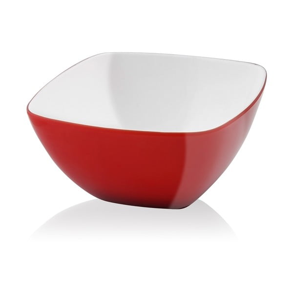 Raudona salotinė Vialli Design, 14 cm