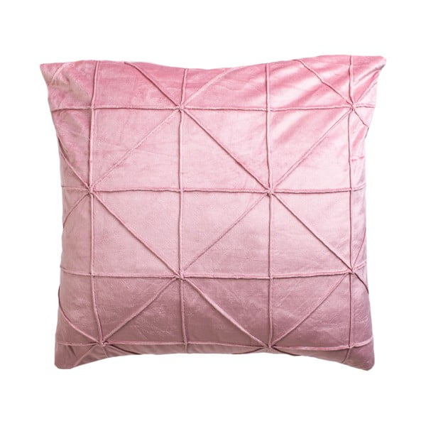 Rožinė dekoratyvinė pagalvėlė JAHU collections Amy, 45 x 45 cm