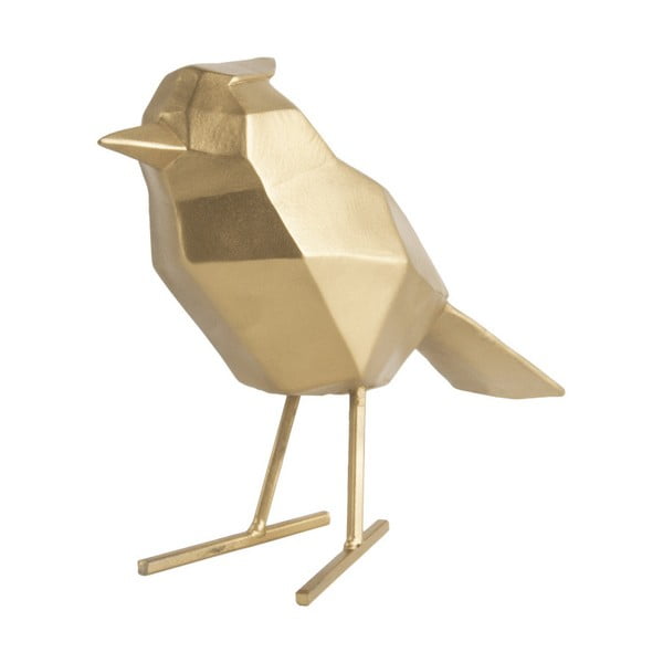 Dekoratyvinė aukso spalvos statula PT LIVING Bird Large Statue