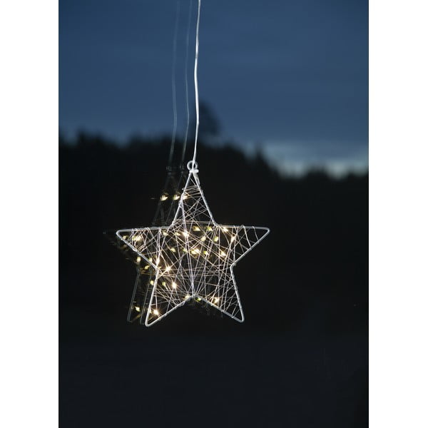 LED šviesos dekoracija Best Season Wiry Star, aukštis 21 cm