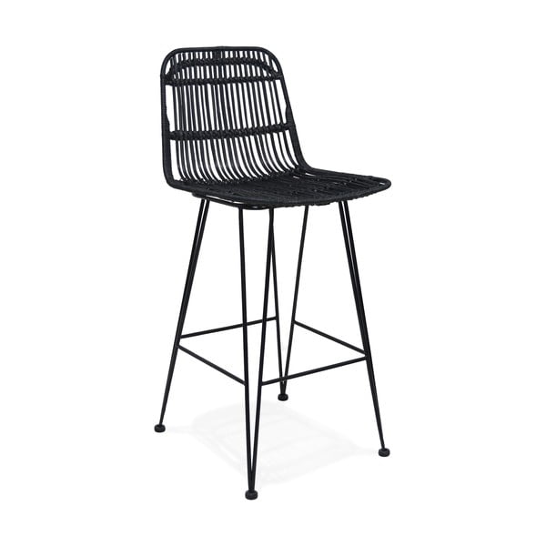 Juoda baro kėdė Kokoon Liano Mini, sėdynės aukštis 65 cm