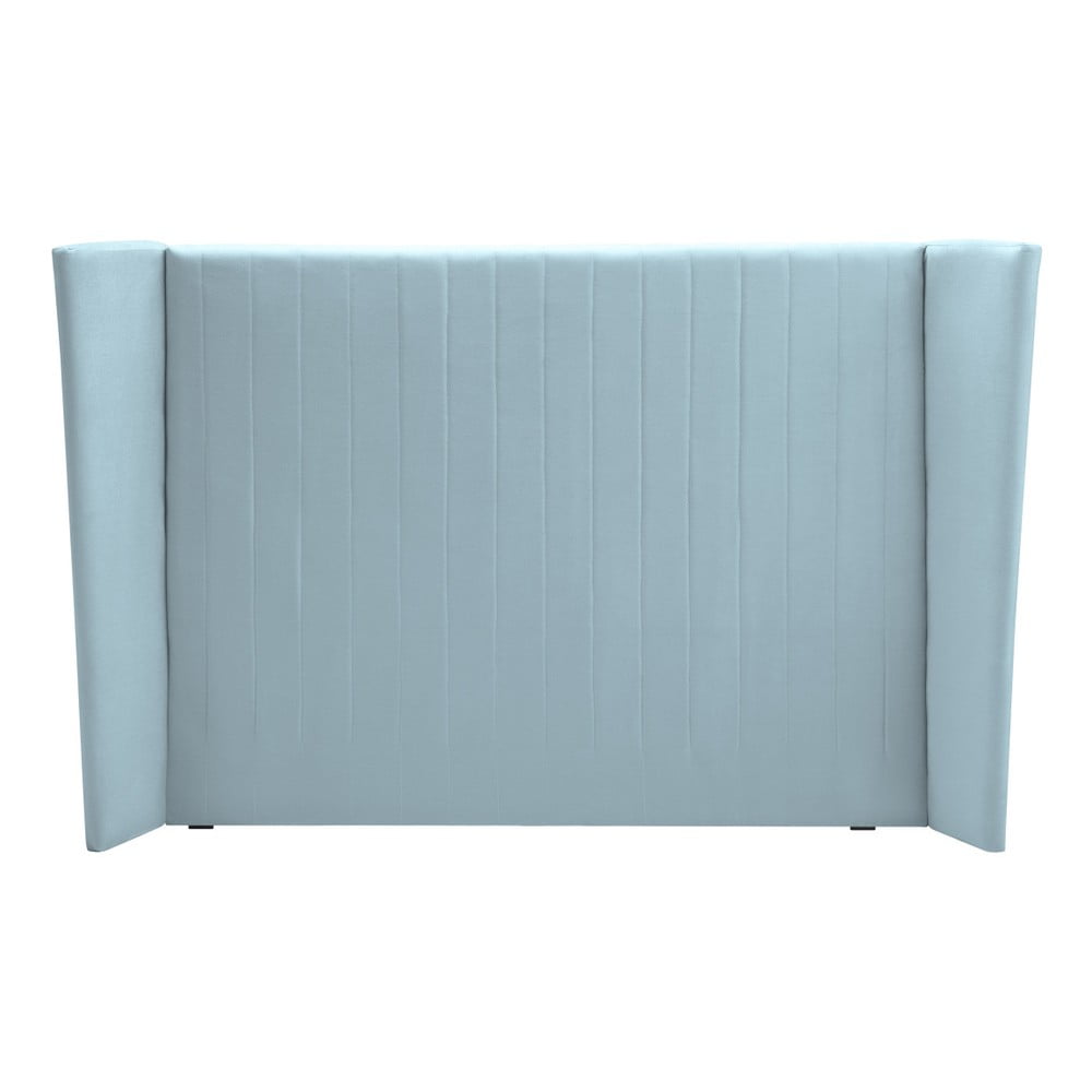 Pastelinės mėlynos spalvos galvūgalio lova Cosmopolitan Design Vegas, 200 x 120 cm