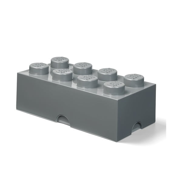 Vaikiška tamsiai pilka stačiakampė daiktų saugojimo dėžė LEGO®