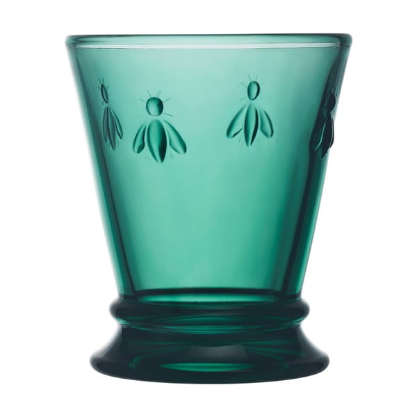 Smaragdo žalios spalvos stiklinė La Rochère Bee, 260 ml