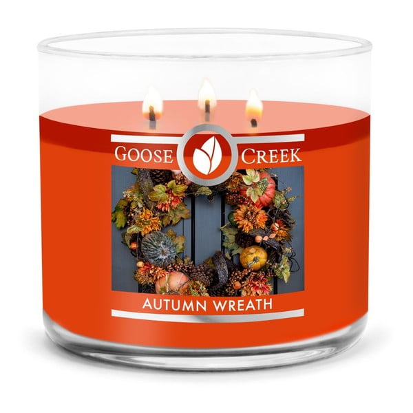 Kvapnioji žvakė Goose Creek Autumn Wreath, degimo trukmė 35 val.