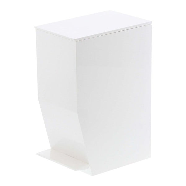 Balta vonios kambario šiukšlių dėžė YAMAZAKI, 390 ml