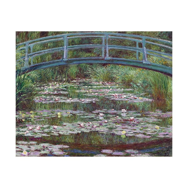 Paveikslo reprodukcija Claude Monet The Japanese Footbridge, 50 x 40 cm