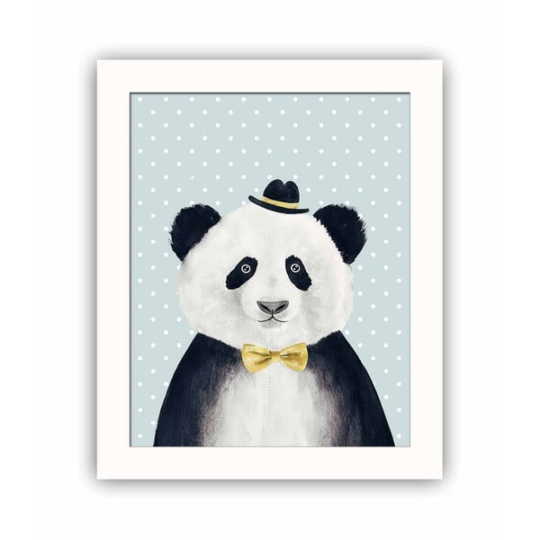 Dekoratyvinis paveikslas Panda, 28,5 x 23,5 cm