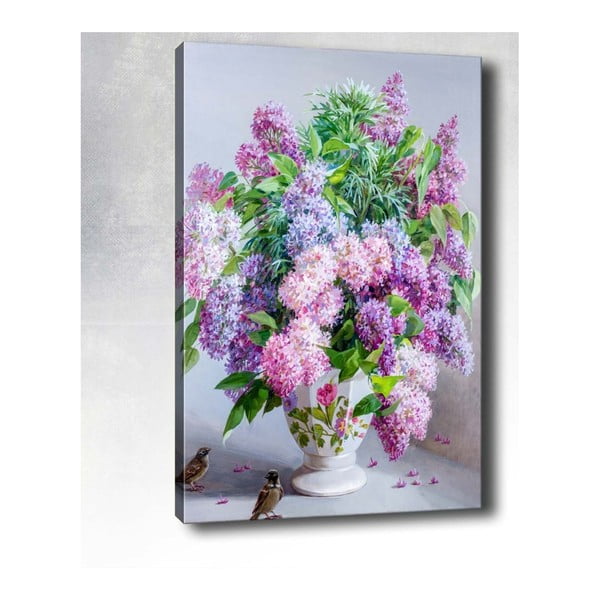 Paveikslas ant drobės Tablo Center Lilacs, 40 x 60 cm
