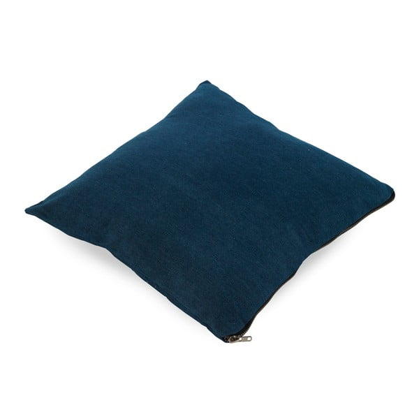 Tamsiai mėlyna Žąsų minkšta pagalvė, 45 x 45 cm