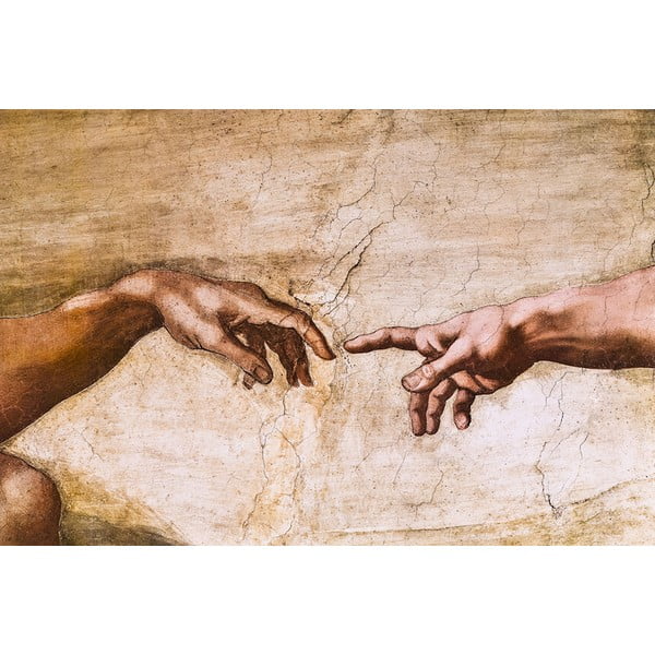 Paveikslo reprodukcija Michelangelo Buonarroti Creation of Adam, 70 x 45 cm