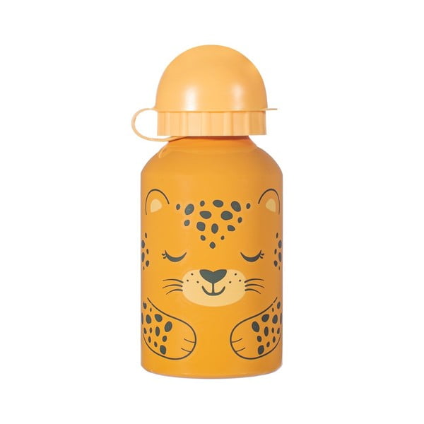 Oranžinės spalvos kūdikio gertuvė Sass & Belle Leopard, 250 ml
