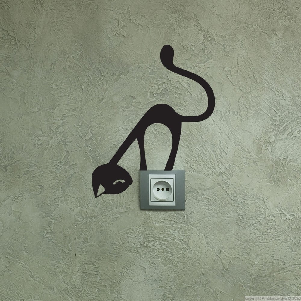 Sienų lipdukas Ambiance Funny Cat