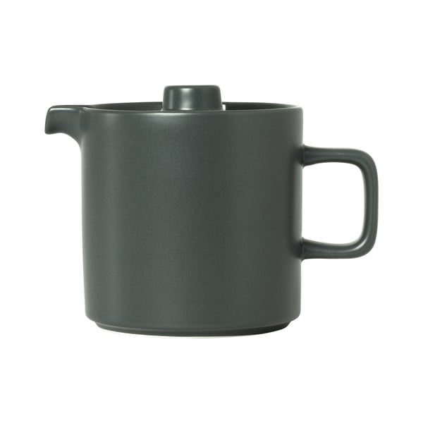 Tamsiai žalias keraminis arbatinukas Blomus Pilar, 1 l