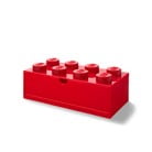 Raudona rašomojo stalo dėžutė su stalčiumi LEGO®, 31 x 16 cm