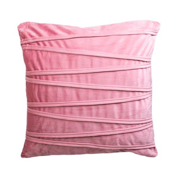 Rožinė dekoratyvinė pagalvėlė JAHU collections Ella, 45 x 45 cm