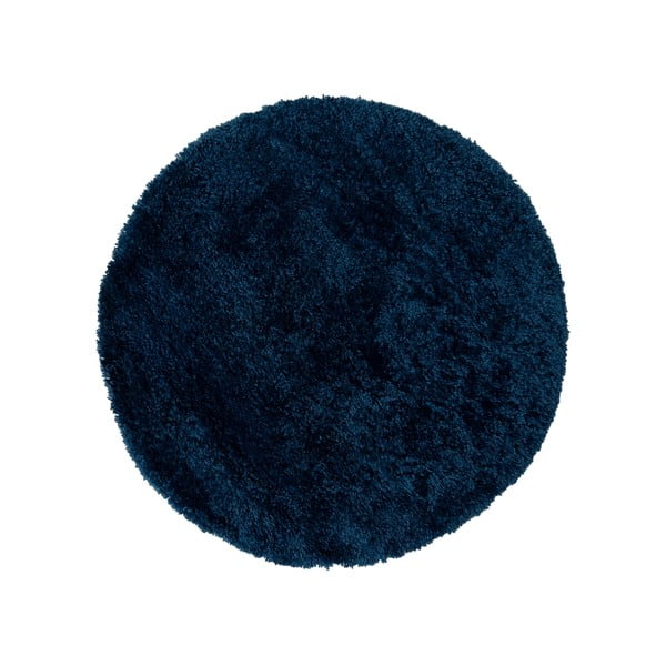 Tamsiai mėlynas kilimas Flair Rugs Sparks, ⌀ 133 cm