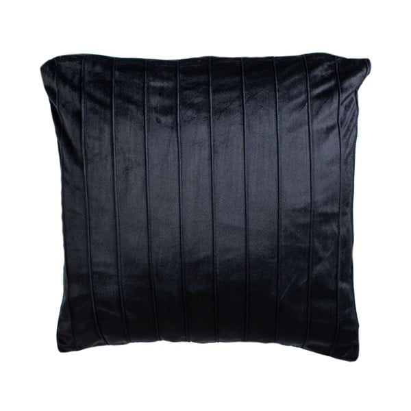 Juoda dekoratyvinė pagalvėlė JAHU collections Stripe, 45 x 45 cm