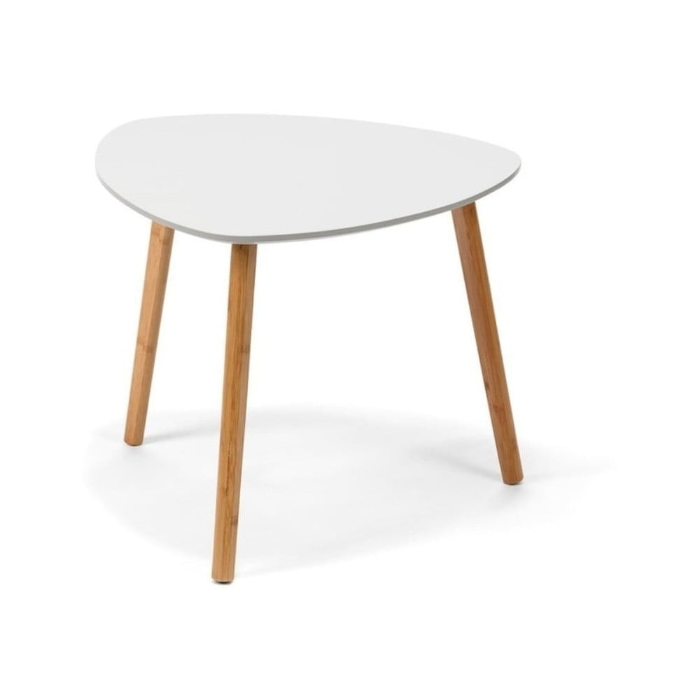 Baltas kavos staliukas Bonami Essentials Viby, 40 x 40 cm