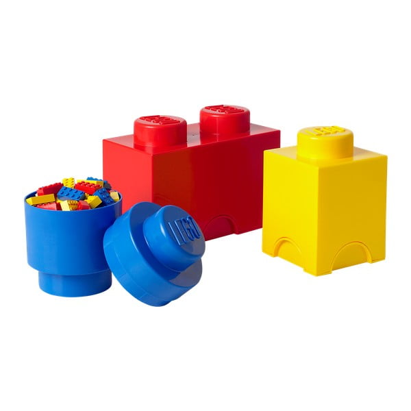 3 LEGO® saugojimo dėžių rinkinys LEGO®