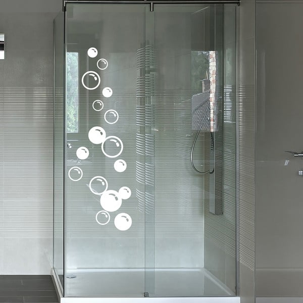 Lipdukas dušo durims Ambiance Soap Bubbles, 30 x 80 cm