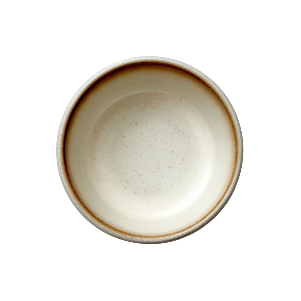 Kreminės spalvos keramikos serviravimo indas Bitz Basics, ⌀ 10 cm