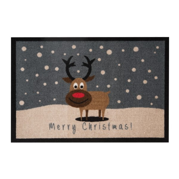 Durų kilimėlis Hanse Home Merry Christmas Reindeer, 40 x 60 cm