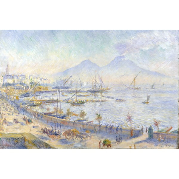 Auguste Renoir reprodukcija The Bay of Naples, 60 x 40 cm