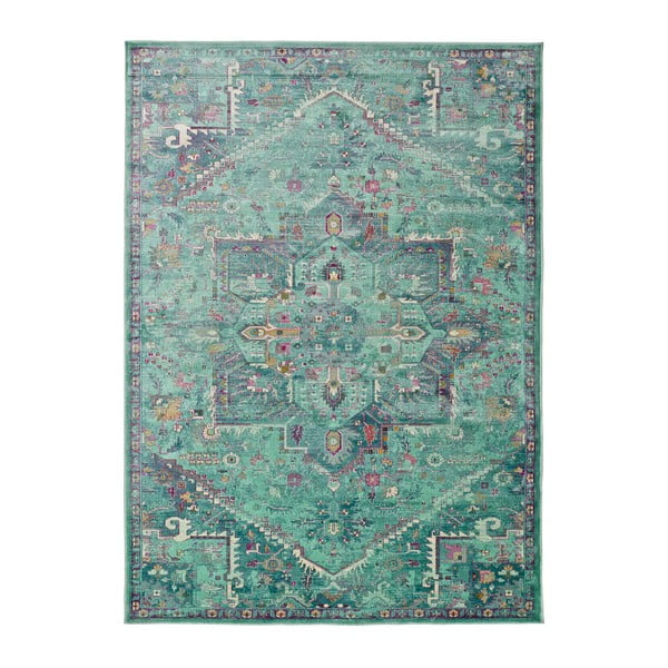 Žalias viskozės kilimas Universal Lara, 160 x 230 cm