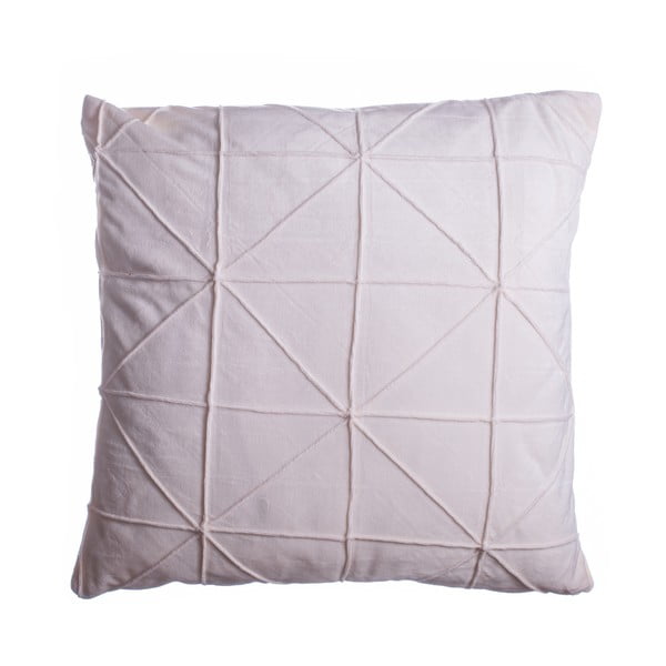 Kreminės ir baltos spalvos pagalvė JAHU Amy, 45 x 45 cm