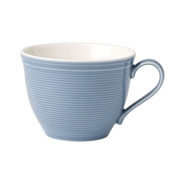 Baltai mėlynas porcelianinis kavos puodelis Villeroy & Boch Like Color Loop, 250 ml
