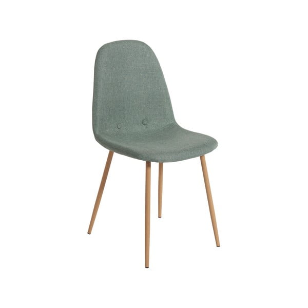 2 loomi.design Lissy žalios ir pilkos spalvos valgomojo kėdžių rinkinys