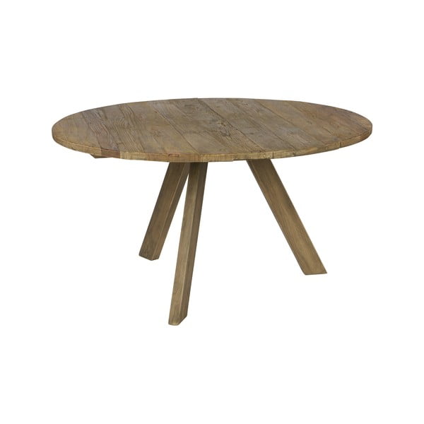 Valgomojo stalas iš uosio medienos BePureHome Tondo, ⌀ 140 cm