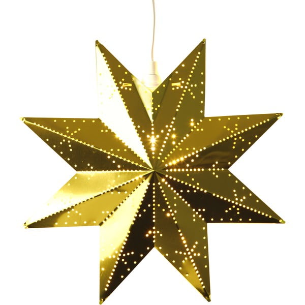 Aukso spalvos kalėdinė šviečianti dekoracija Classic - Star Trading