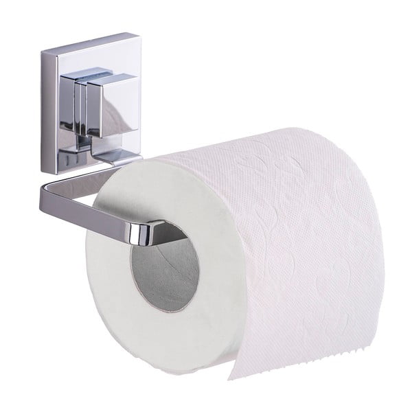 Savarankiškas tualetinio popieriaus laikiklis Wenko Vacuum-Loc Quadrio, iki 33 kg
