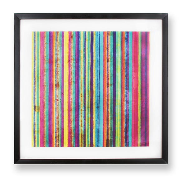 Paveikslas Graham & Brown Neon Stripe, 50 x 50 cm