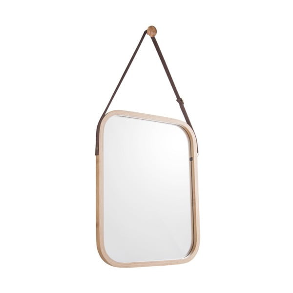Sieninis veidrodis su bambukiniu rėmu PT LIVING Idylic, ilgis 40,5 cm