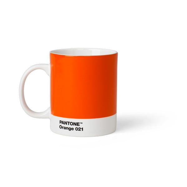 Oranžinis puodelis Pantone, 375 ml