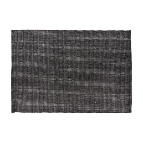 2 tamsiai pilkų medvilninių kilimėlių rinkinys Södahl, 33 x 48 cm