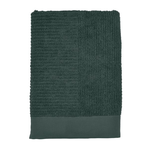 Tamsiai žalias rankšluostis Zone Classic, 70 x 140 cm