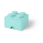 Mėtų žalios spalvos kvadratinė daiktadėžė LEGO®