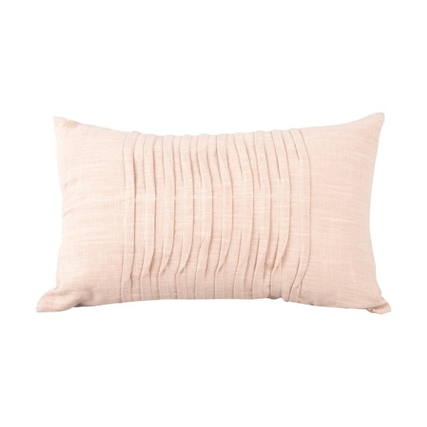Rožinė medvilninė pagalvė PT LIVING Wave, 50 x 30 cm
