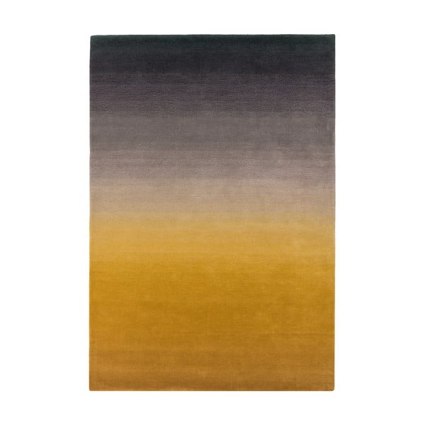 Geltonos ir pilkos spalvos kilimas Asiatic Carpets Ombre, 120 x 170 cm