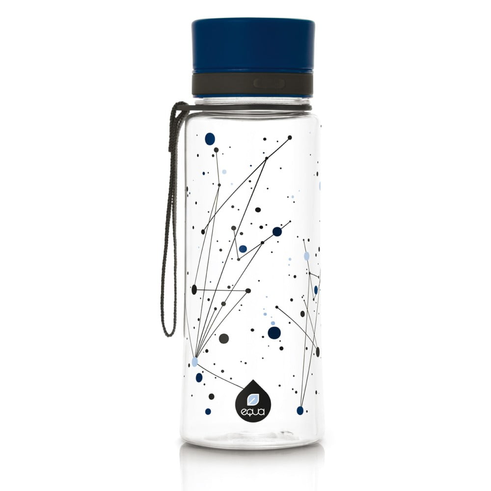 Plastikinis vandens butelis Equa Universe, 0,4 l