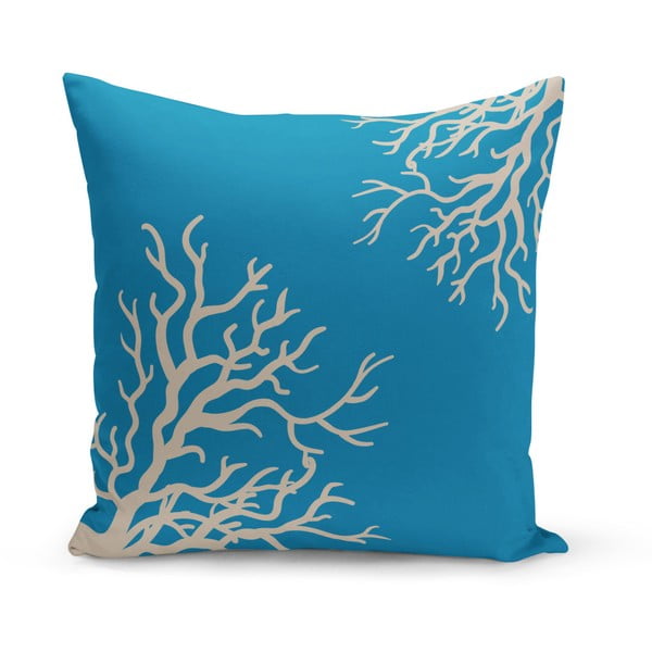 Dekoratyvinis pagalvės užvalkalas Coral Azuro, 43 x 43 cm