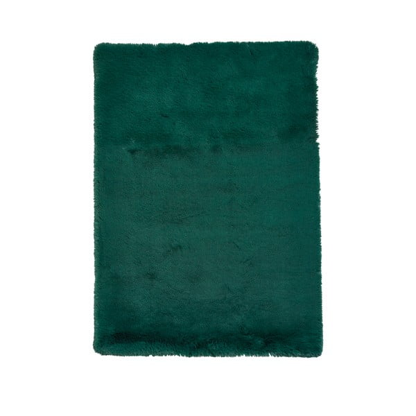 Smaragdo žalios spalvos kilimas Think Rugs Super Teddy, 80 x 150 cm