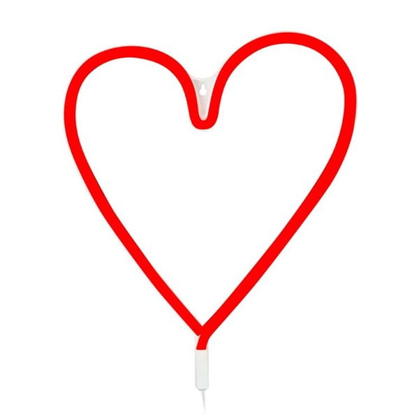 Raudona LED širdelės formos dekoracija Markslöjd Vegas